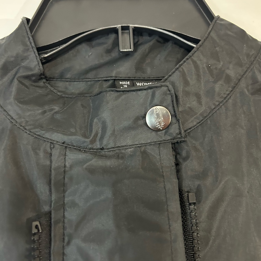 Joe Rocket Motorcycle Windbreaker Inner Jacket in Black Sz S - Picture 9 of 10
